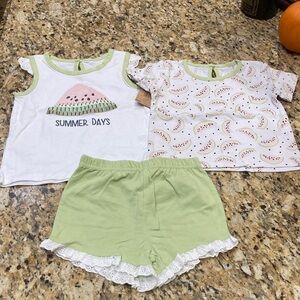 Chick Pea Watermelon 3 Piece Set